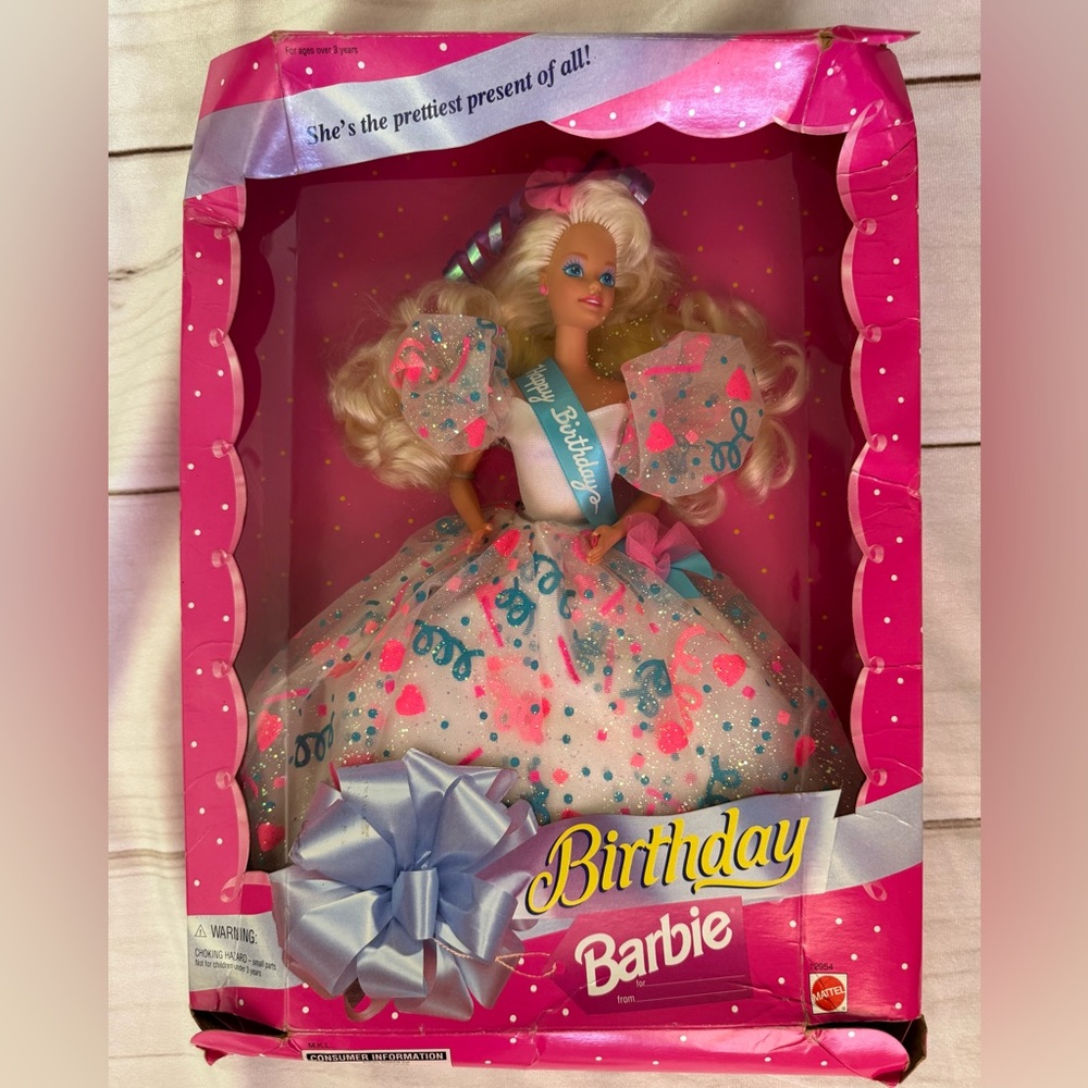 Vintage Birthday Barbie 1994